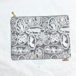 ミナペルホネン minaperhonen mermaid sky flower ハンドメイド ミニ