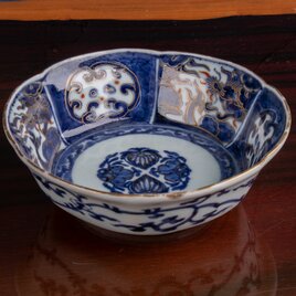 古伊万里 染付 雲龍宝珠文深鉢 江戸後期 | iichi 日々の暮らしを