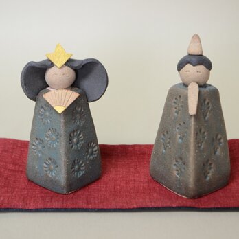 陶器のお雛様の通販 | iichi 日々の暮らしを心地よくするハンドメイド