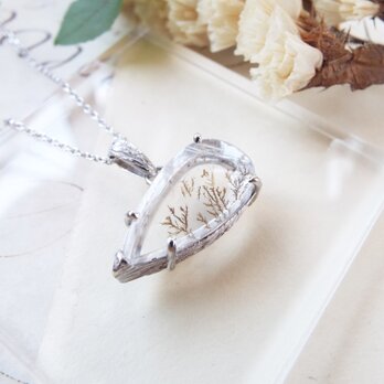 デンドリティッククォーツ ペンダントトップ ビンテージ デンドライト