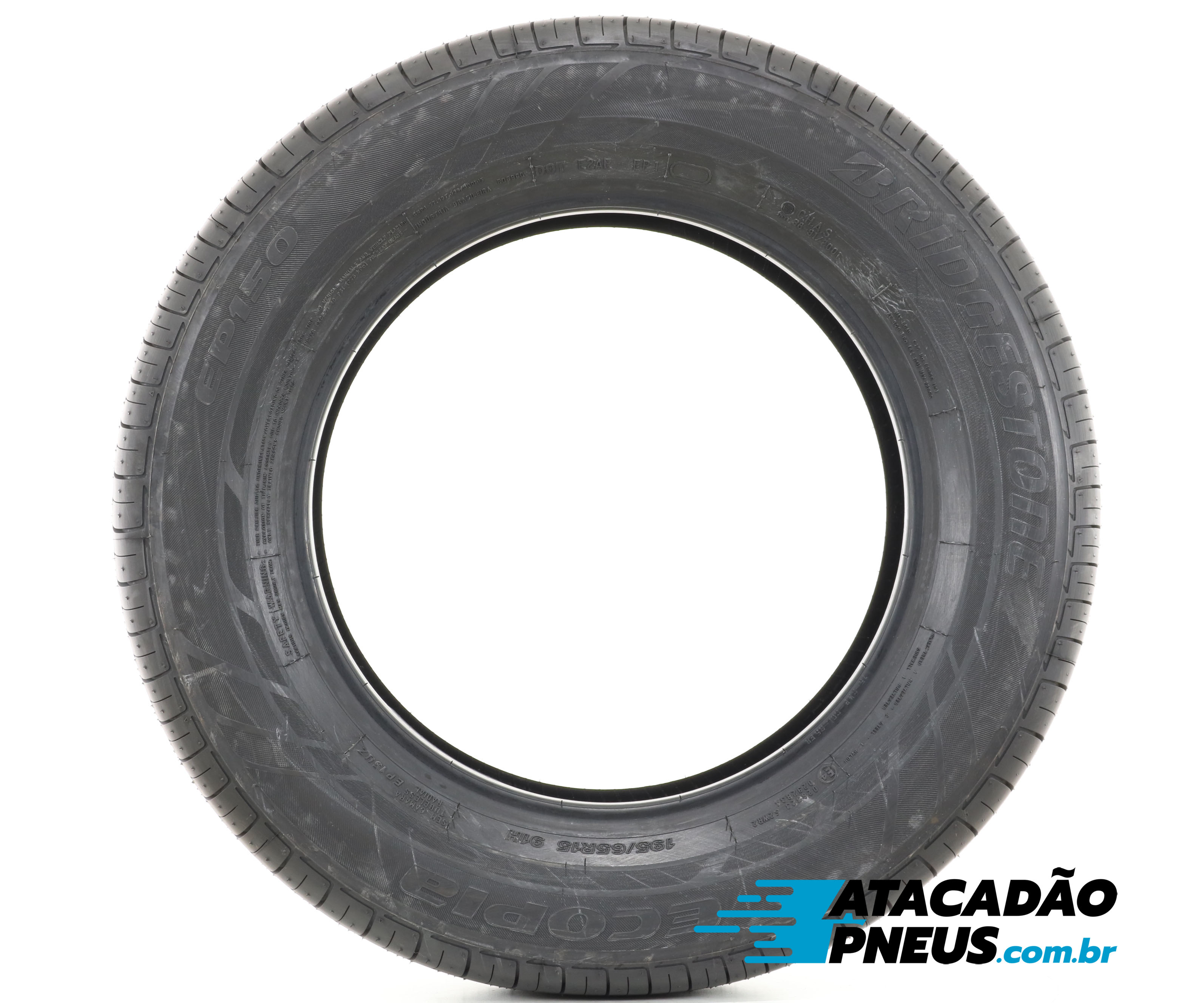 Pneu Aro 15 Bridgestone 195/65R15 91H EP150 Ecopia - Atacadão