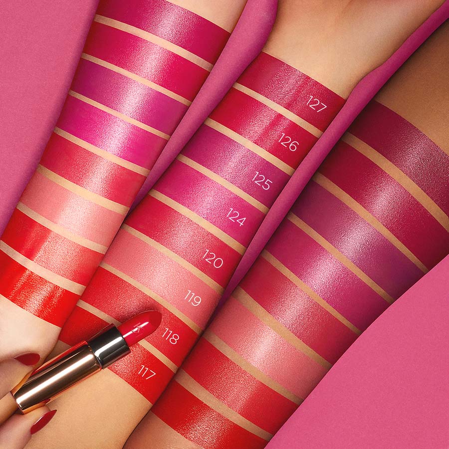 Batom Kiko Milano Gossamer Emotion 124 Azalea Creamy Lipstick - 3