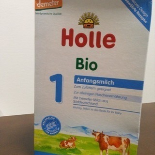 Holle ホレ オーガニック粉ミルク Step1 (0ヶ月から12ヶ月まで (はない