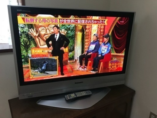 PANASONIC 37型 TH-37PX70 動作確認済み 壁掛け/リモコン無 PANASONIC