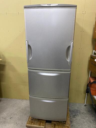 冷凍 冷蔵庫 シャープ SHARP 345L SJ-WA35G 2004年製 3ドア (white2003