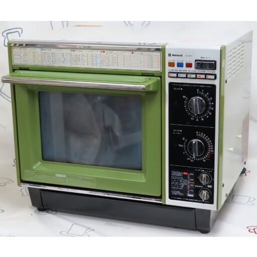 ♪National/ナショナル 電子レンジ NE-8700 1979年 昭和レトロ
