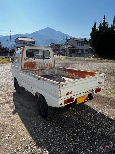 2サイクル実働車検付きスズキキャリィST30 昭和55年 (行灯仮面) 阿波