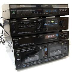 ジャンク KENWOOD システムコンポ P-7G/A-5G/T-7G/X-5WG テープ