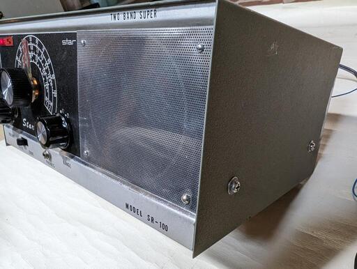 珍品昭和レトロスターSR-100K 2バンド (真空管) 川西のオーディオの