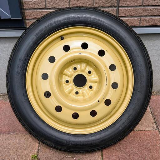 スペアタイヤ 17インチ テンパータイヤ マークX アルファード ヴェル