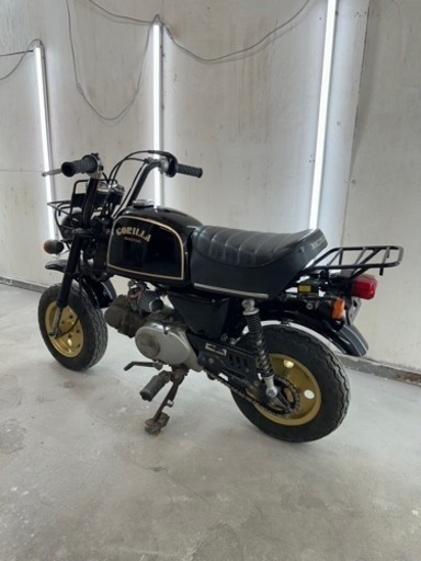 実働車ホンダ ゴリラ国産6v Z50J 黒金オリジナル風ペイント☆全国陸送