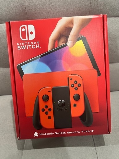 ニンテンドースイッチ 有機EL ショップ マリオレッド