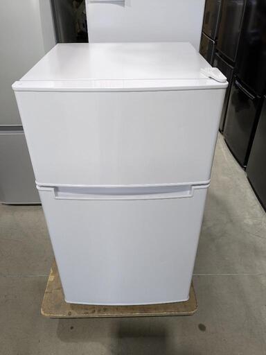 送料無料 ハイアール2ドア冷凍冷蔵庫 BR-85A 2021年製 251129 Haier