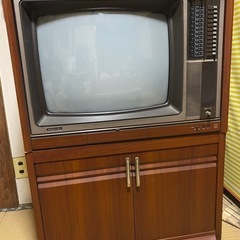 木製 ブラウン管テレビ(テレビ)の中古が安い！激安で譲ります・無料で