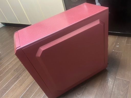 自作PC メタリックピンク ウレタン塗装ケース 【公式通販】