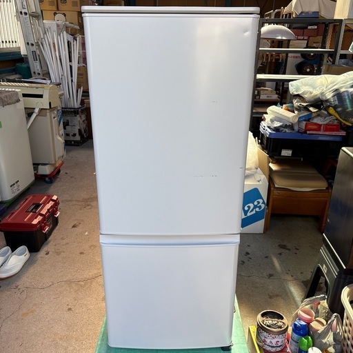 MITSUBISHI 冷凍冷蔵庫 146L MR-P15F-W 2020年製 三菱電機 MR-P15F