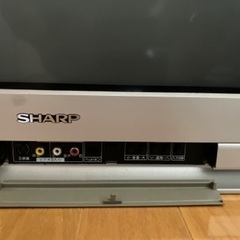 SHARP 21インチ カラーテレビ 21C-FG1 通電確認済 ブラウン管 2002年製
