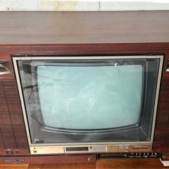 ブラウン管テレビ ナショナル テレビ TH20-B25 ジャンク品 (中村) 横山