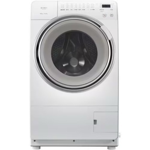 未使用に違い2025年製ドラム式洗濯乾燥機RORO YWM-YV90N 美品未使用