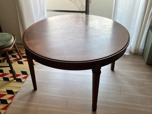 マルニ木工】【地中海シリーズ】【ヴィンテージ】ラウンドテーブル (YY