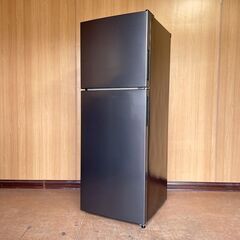 2024年製□maxzen 138L 冷蔵庫 JR138ML01GM ガンメタリック 2ドア冷凍