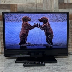 三菱 ブルーレイ 内蔵 テレビ 32型の中古が安い！激安で譲ります・無料