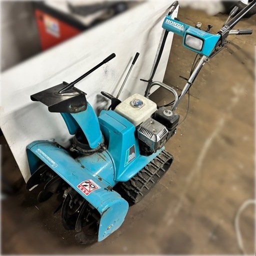 除雪機／小型除雪機／ホンダ／HS555／雪丸／雪かき／ (○) 札幌の季節