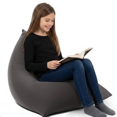 ほぼ新品 Yogibo pyramid ダークグレー ソファ コンパクトソファ