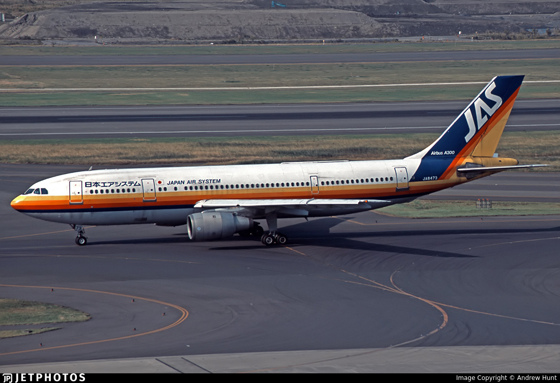 JA8473 | Airbus A300B2K-3C | Japan Air System (JAS) | Andrew Hunt