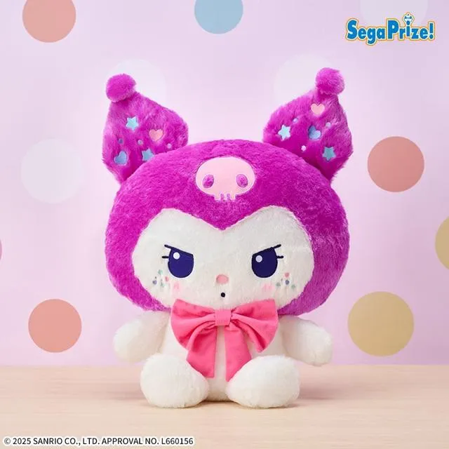 クロミ】ゆるかわ サンリオキャラクターズ スーパーラージぬいぐるみ