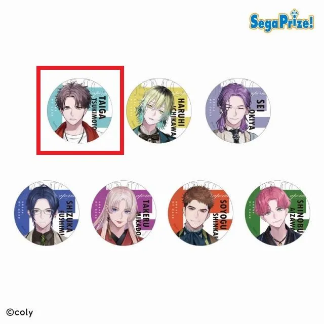 A槻本大河】『ブレイクマイケース』 缶バッジ～管理部&強行部～Vol.2