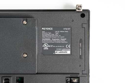 キーエンス タッチパネル VT3-V7 (VT3-E3付き) | 保守部品.com
