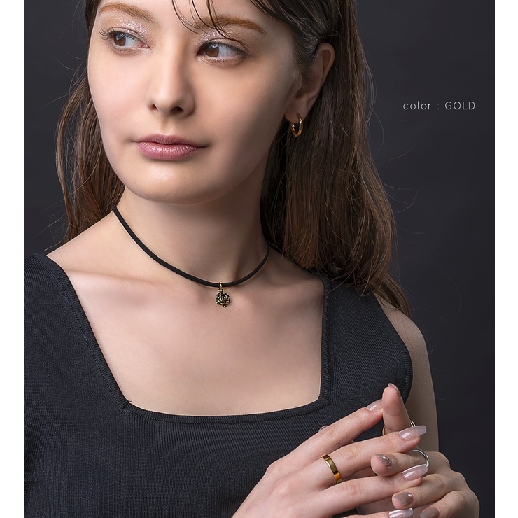 チョーカー ネックレス ネックカフ[品番：CRMA0009254]｜CREAM-DOT