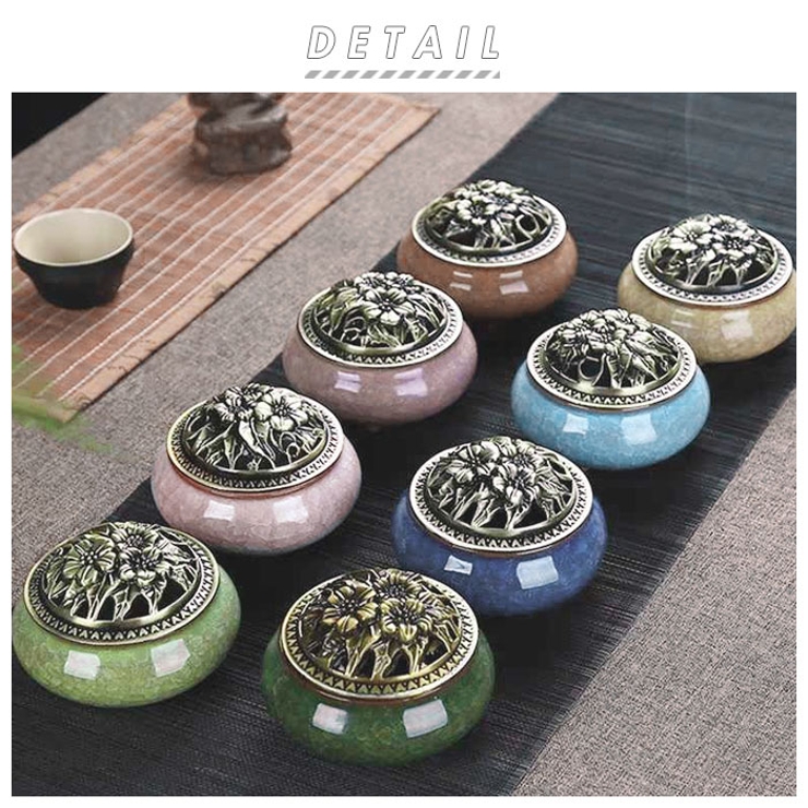 香炉 陶器 お香立て付 incense02[品番：BCYW0011641]｜BACKYARD FAMILY