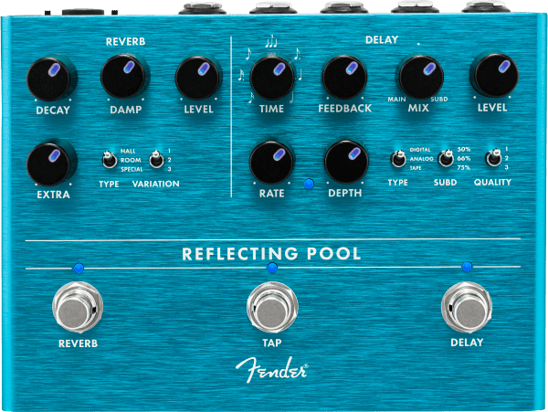 Fender Reflecting Pool Delay/Reverb | Long & McQuade