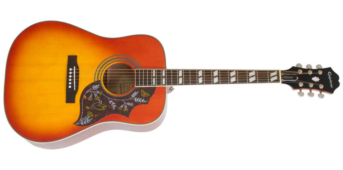 Epiphone Hummingbird Studio Acoustic/Electric - Faded Cherry