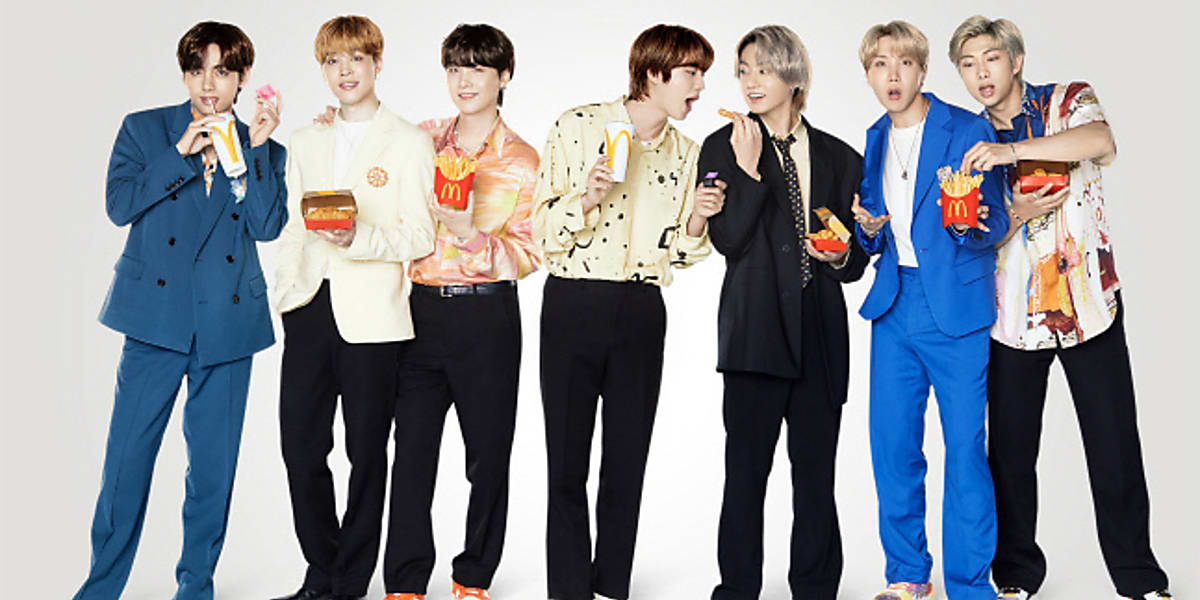 BTS（防弾少年団）、マクドナルドとのコラボセットが大人気…海外では