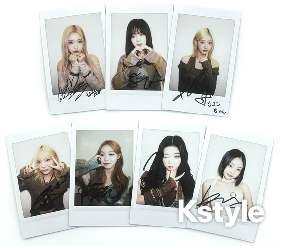 Billlie ション サイン ポラロイド 【公式通販】