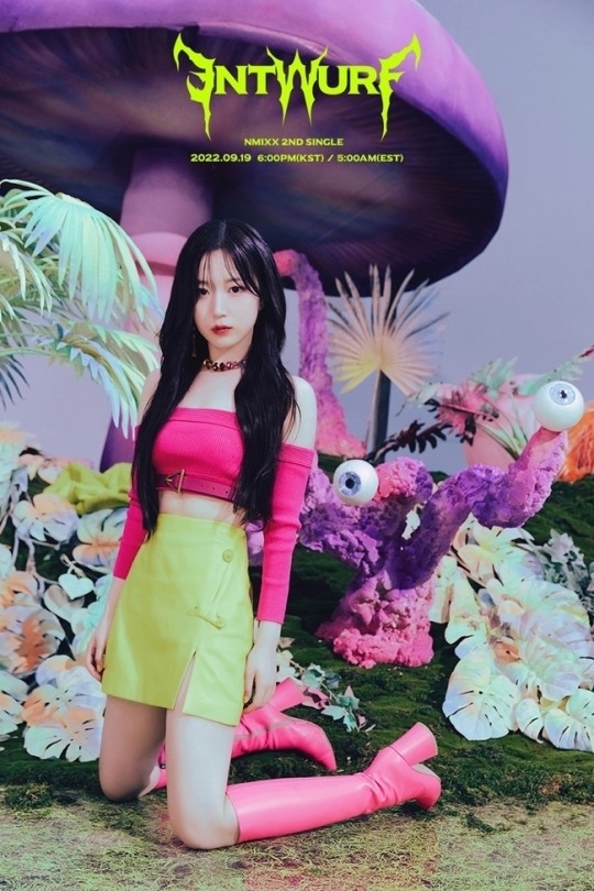 N-H⑧ NMIXX ENTWURF music korea ラキドロ へウォン N-H⑧ NMIXX