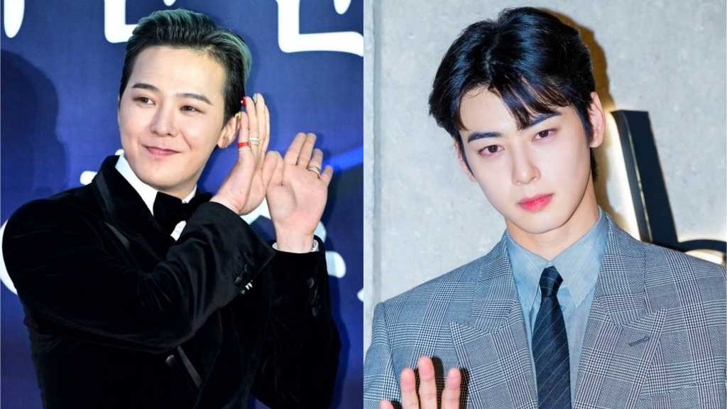 G-DRAGON＆ASTRO チャウヌ、笑顔でハグも！晩餐会での微笑ましい交流が