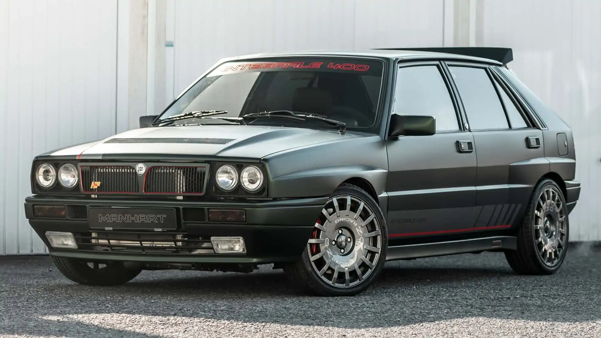 Lancia Delta Integrale By Manhart Has 375 HP, Big Brembo Brakes