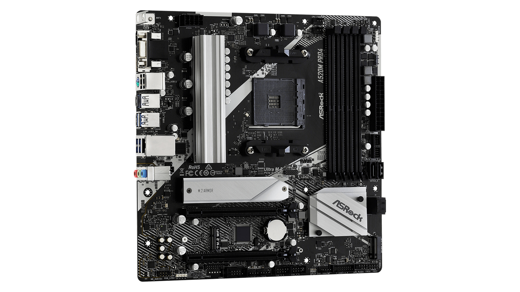 ASRock's First A520 AMD Motherboards Are All Small Form Factor