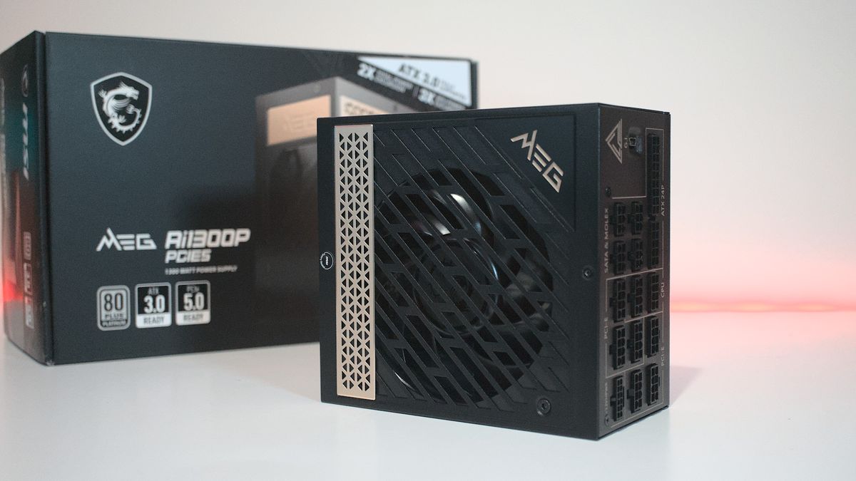 MSI MEG Ai1300P review: The first ATX 3 PSU from MSI is a winner