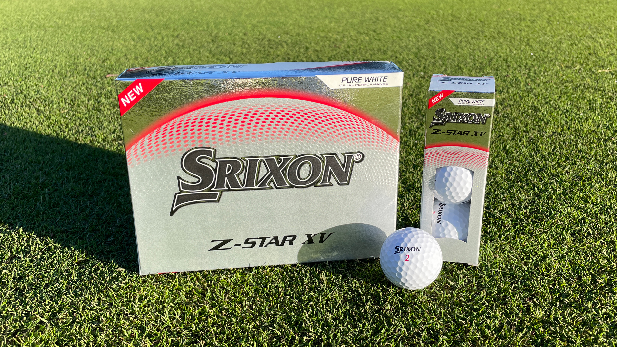 コマSrixon Z-STAR XV ホワイト2ダース 2025 Srixon Z-Star XV Golf