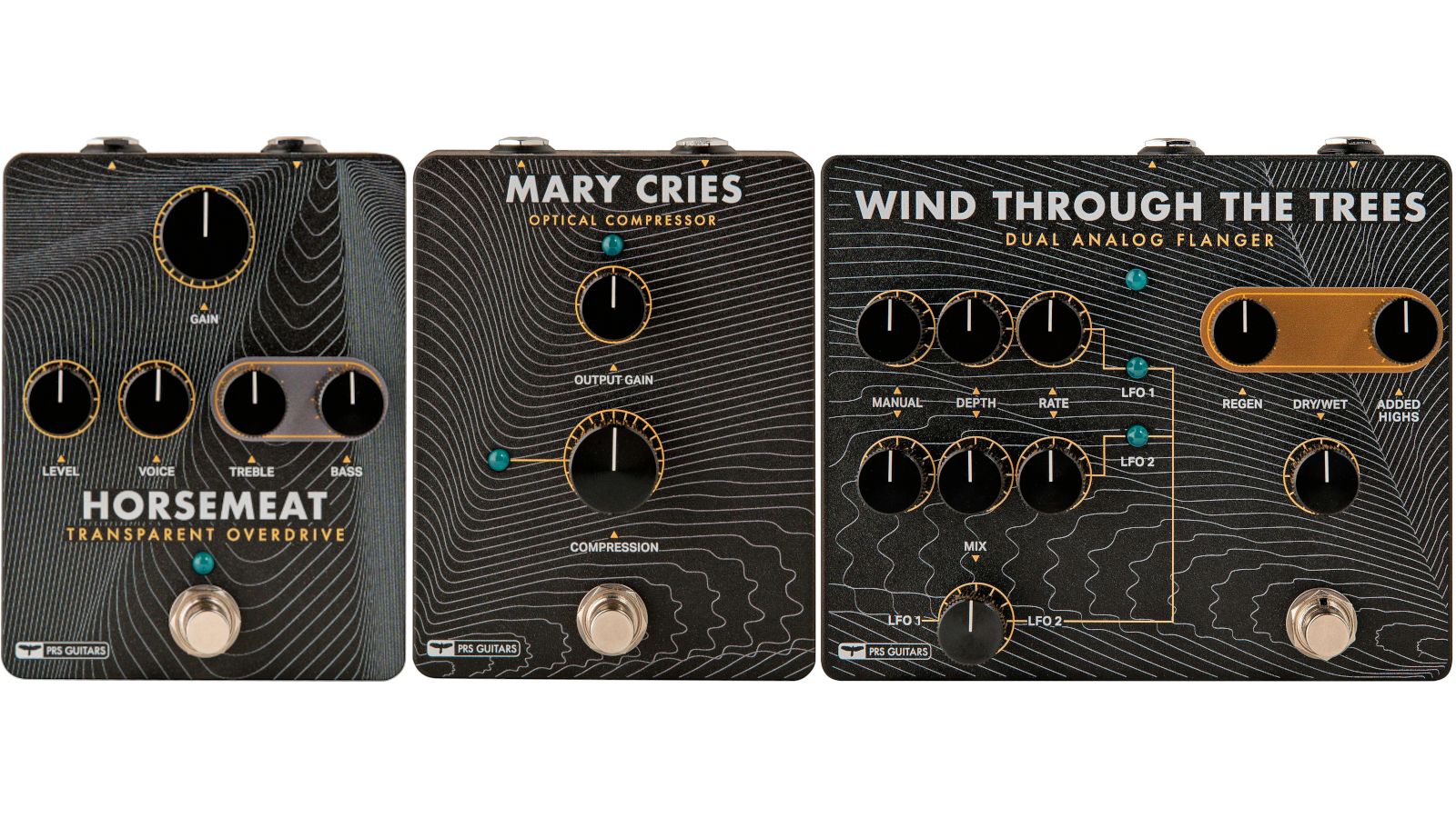 PRS Horsemeat Transparent Overdrive, Mary Cries Optical Compressor