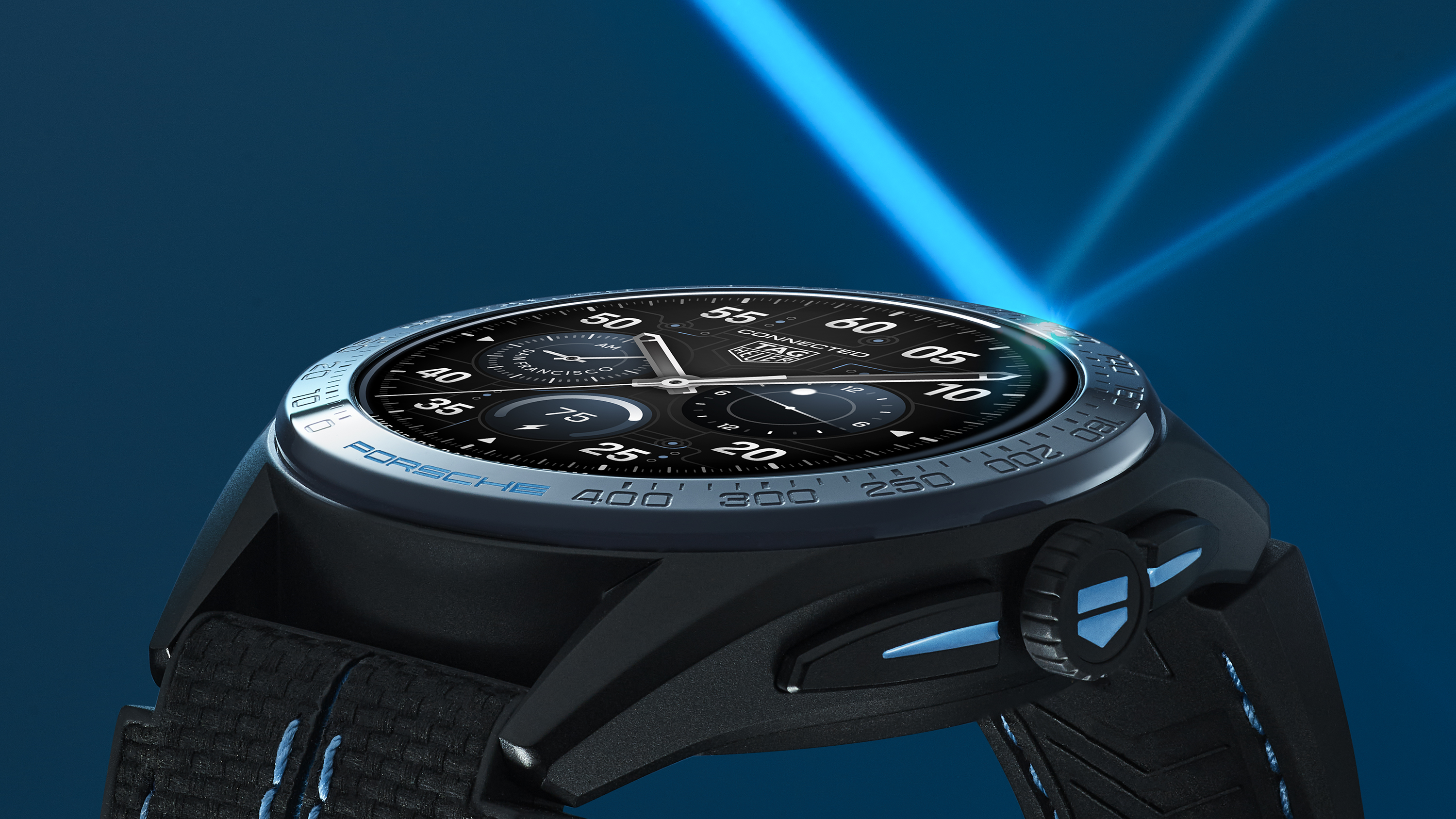 The TAG Heuer Connected Calibre E4 Porsche Edition comes with
