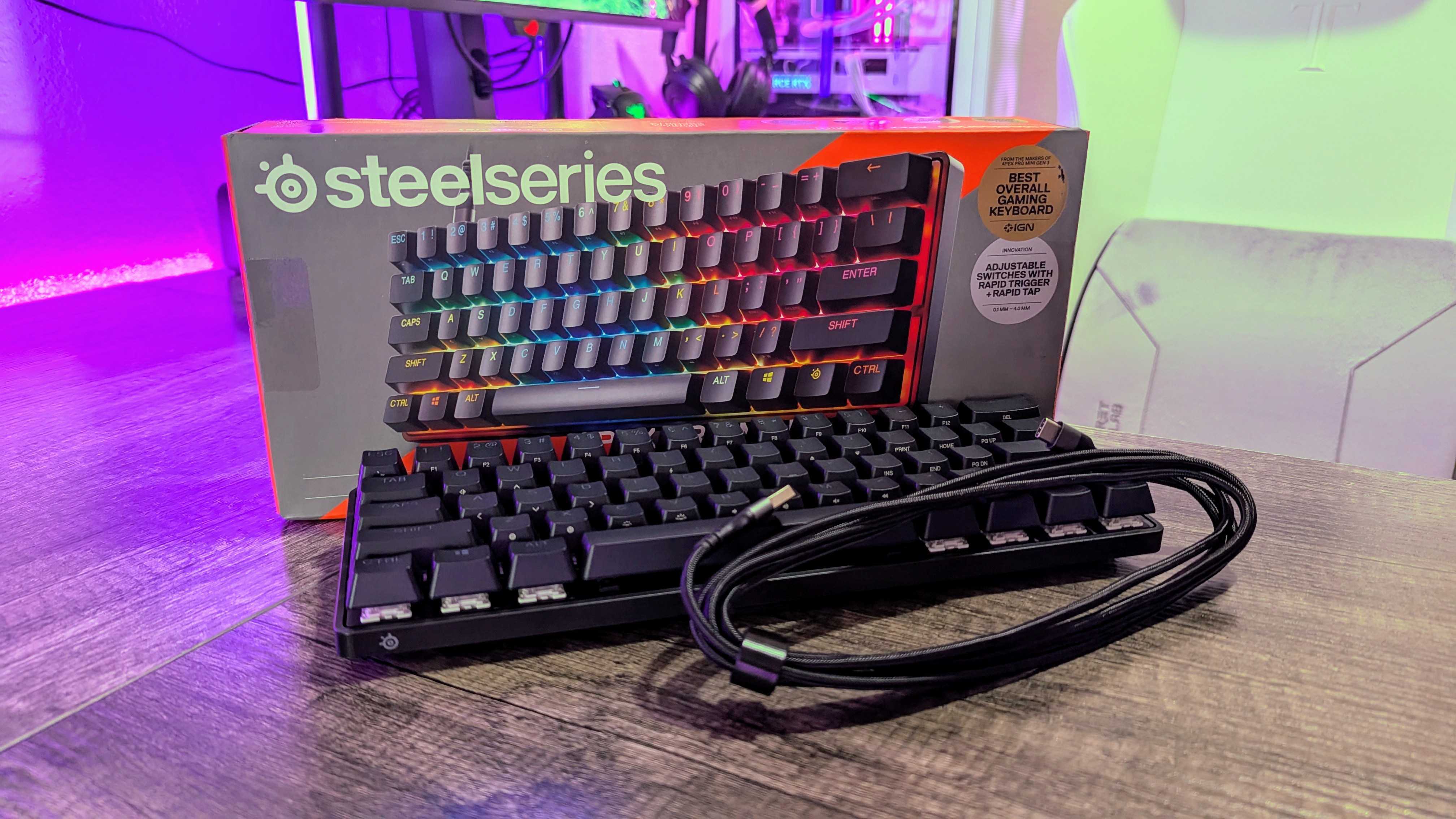 SteelSeries Apex Pro Mini (Gen 3) review: Compact competitor