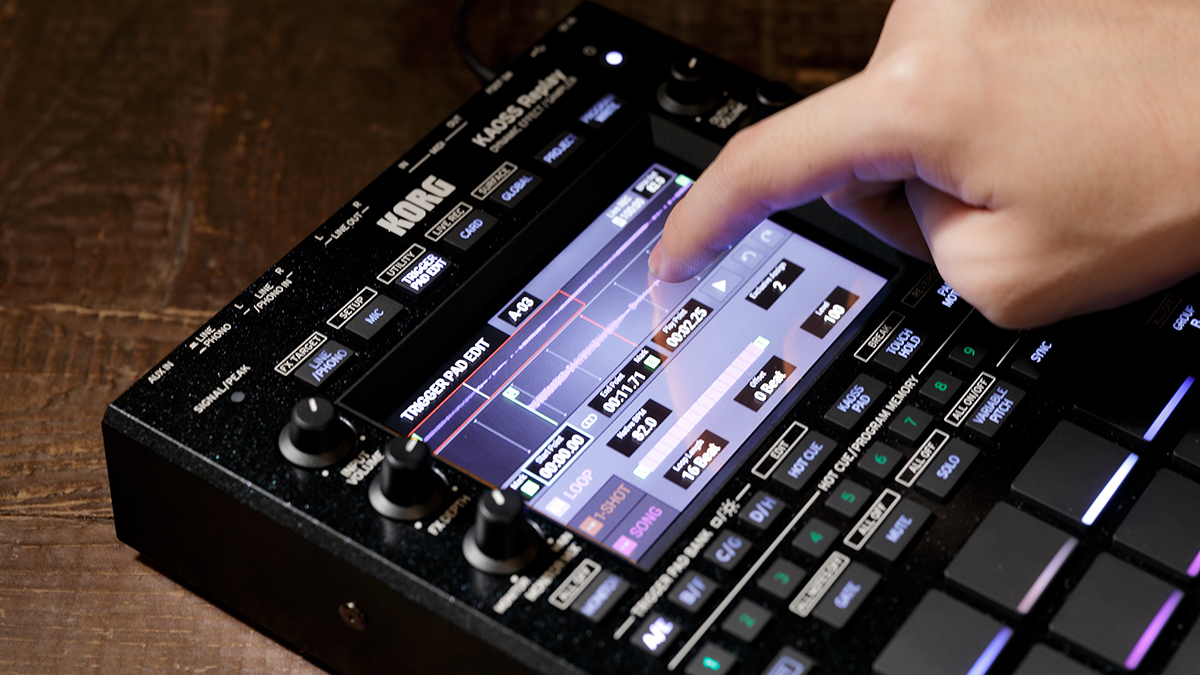 Korg's Kaoss Replay takes the classic XY effects pad and marries
