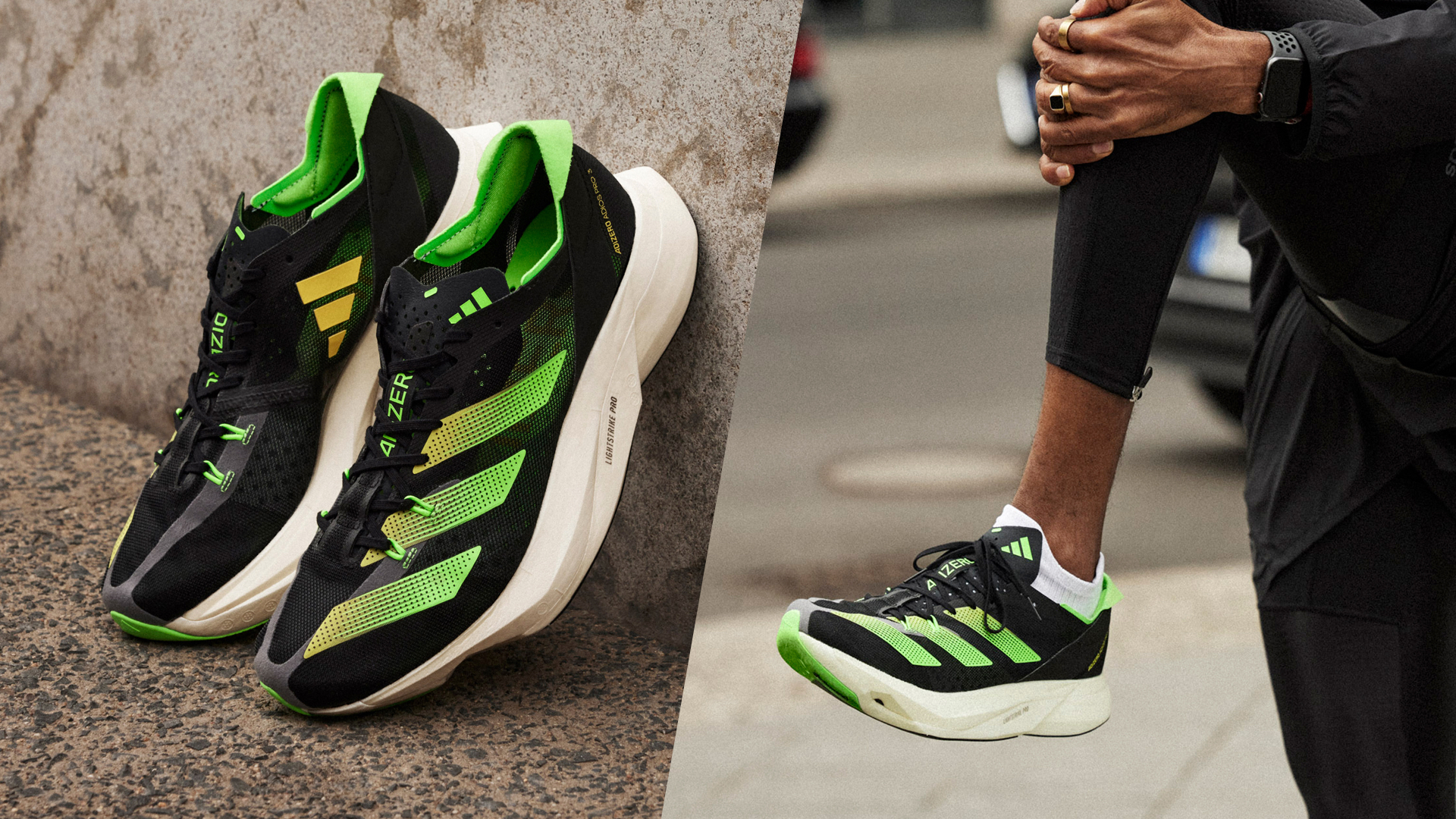 Adidas launches its latest high-performance running shoe, the