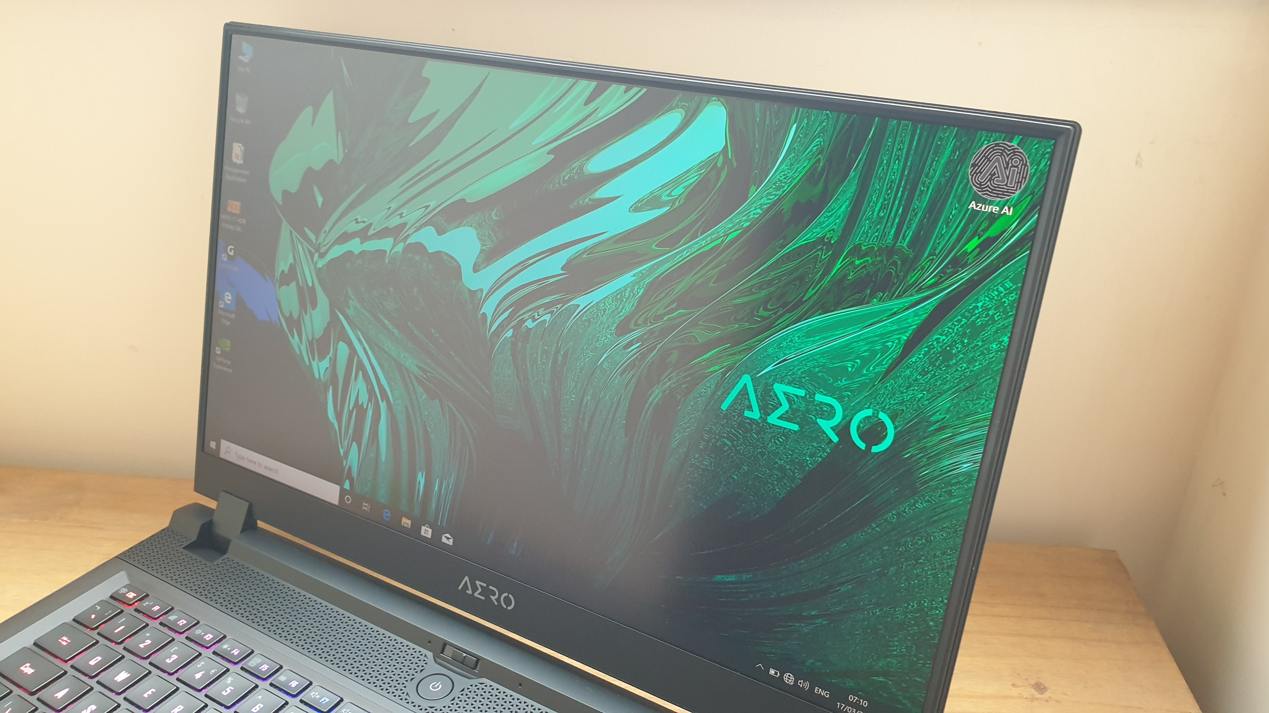 Gigabyte Aero 17 HDR XC review | Creative Bloq